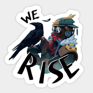 Bloodhound - We Rise Sticker